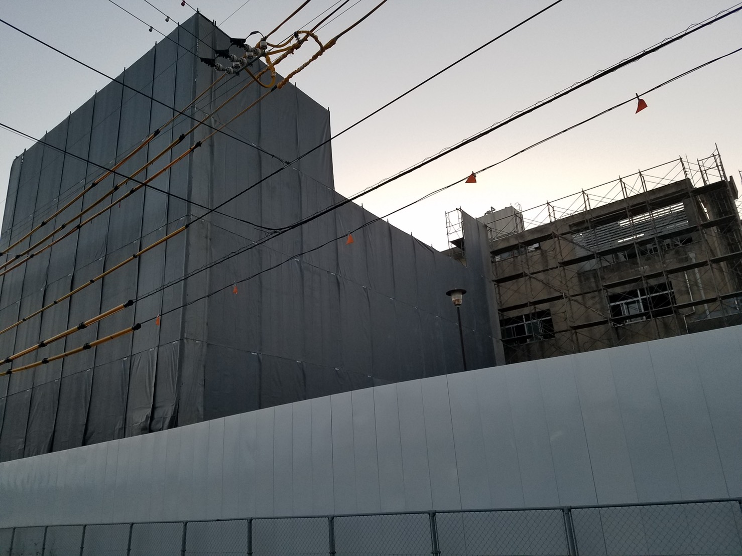 2017年7月3日　某病院解体工事　岡山県瀬戸内市